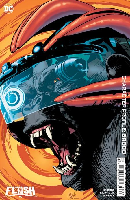 DC Comics Comic Books FLASH #6 CVR B MIKE DEODATO JR CARD STOCK VAR 76194138164000621 1223DC136