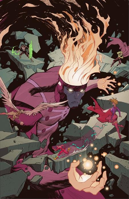 DC Comics Comic Books FURY OF FIRESTORM #3 (OF 8) CVR D STEPHEN GREEN CARD STOCK VAR 76194139145800341 0426DC0058