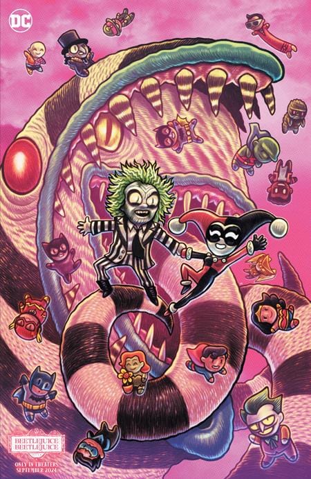 DC Comics Comic Books GOTHAM CITY SIRENS #2 (OF 4) CVR G DAN HIPP BEETLEJUICE CARD STOCK VAR 76194138434400271 0624DC902