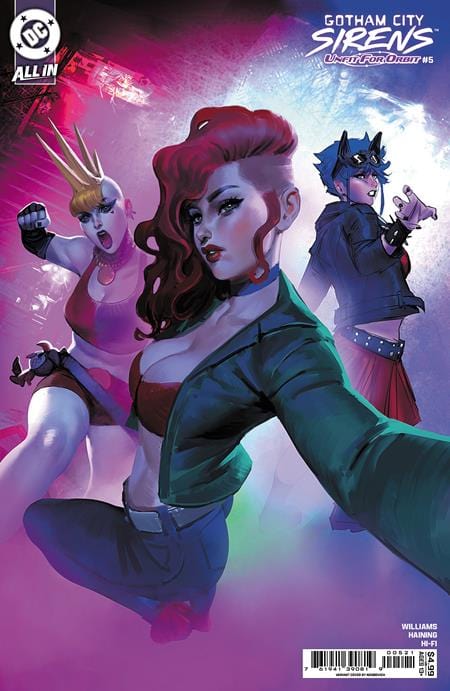 DC Comics Comic Books GOTHAM CITY SIRENS UNFIT FOR ORBIT #5 (OF 5) CVR B NOOBOVICH CARD STOCK VAR 76194139081900521 0525DC034
