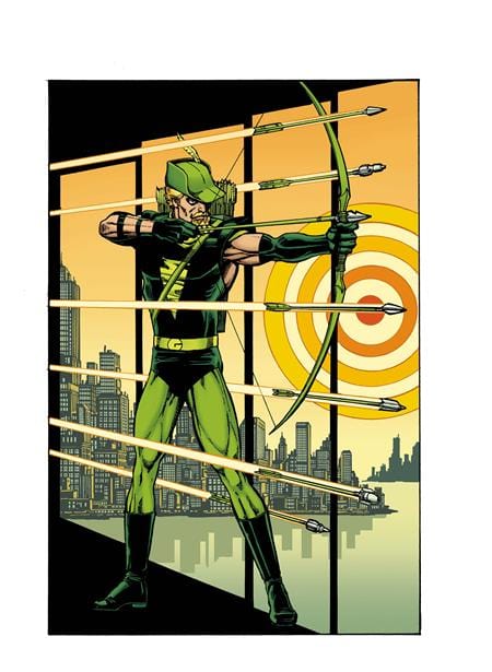 DC Comics Comic Books GREEN ARROW #25 CVR D GEORGE PEREZ LEGACY CARD STOCK VAR 76194138013102531 0425DC149