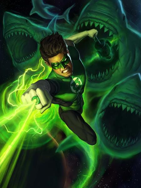 DC Comics Comic Books GREEN LANTERN #27 CVR B AARON BARTLING CARD STOCK VAR (STARBREAKER SUPREMACY) 76194138023002731 0725DC183