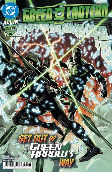 DC Comics Comic Books GREEN LANTERN #29 CVR A EDDY BARROWS & EBER FERREIRA 76194138023002911 0925DC0160
