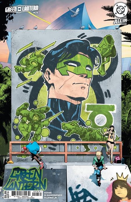 DC Comics Comic Books GREEN LANTERN #29 CVR C VASCO GEORGIEV CARD STOCK VAR 76194138023002931 0925DC0162