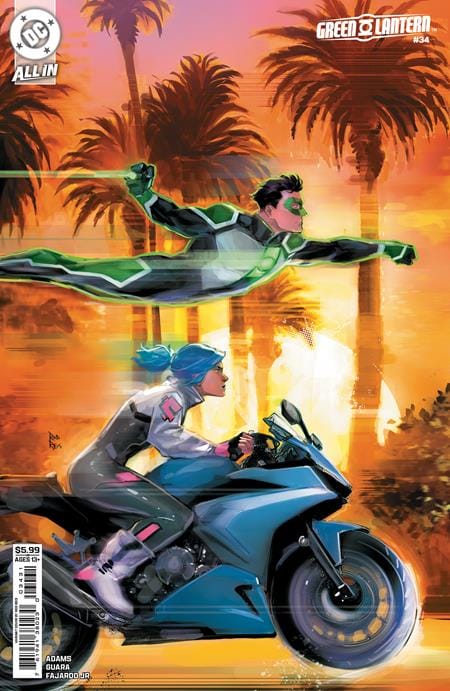 DC Comics Comic Books GREEN LANTERN #34 CVR C ROD REIS CARD STOCK VAR 76194138023003431 0226DC0151