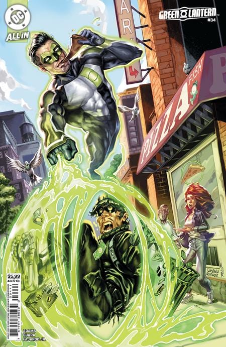 DC Comics Comic Books GREEN LANTERN #34 CVR D CHRIS CAMPANA CARD STOCK VAR 76194138023003441 0226DC0152