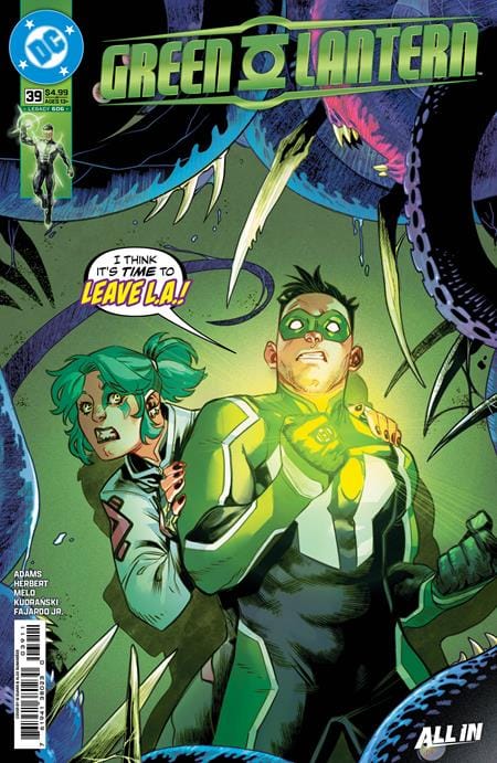 DC Comics Comic Books GREEN LANTERN #39 CVR A SCOTT GODLEWSKI (Release Date: 09/23/2026) 76194138023003911 0726DC0165