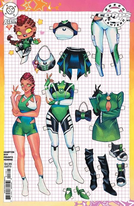 DC Comics Comic Books GREEN LANTERN CORPS #13 CVR B RIAN GONZALES CARD STOCK VAR 76194138905901321 1225DC0182