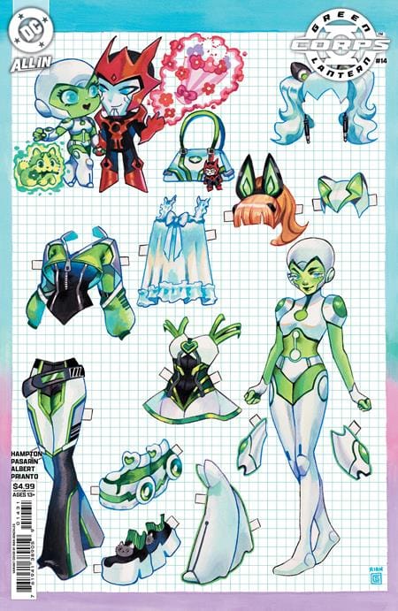 DC Comics Comic Books GREEN LANTERN CORPS #14 CVR C SCOTT GODLEWSKI CARD STOCK VAR 76194138905901431 0126DC0228