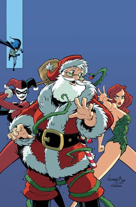 DC Comics Comic Books HARLEY QUINN #35 CVR C JON SOMMARIVA SANTA CARD STOCK VAR 76194137281503561 1023DC093