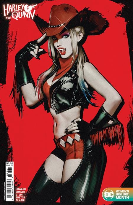 DC Comics Comic Books HARLEY QUINN #38 CVR C SOZOMAIKA WOMENS HISTORY MONTH CARD STOCK VAR 76194137281503861 0124DC049