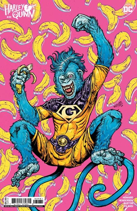 DC Comics Comic Books HARLEY QUINN #39 CVR D MARIA WOLF APRIL FOOLS GLEEK CARD STOCK VAR 76194137281503981 0224DC047