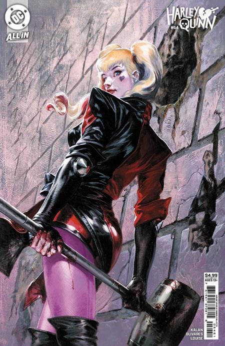 DC Comics Comic Books HARLEY QUINN #54 CVR D GABRIELE DELL OTTO GOTHAM CARD STOCK VAR 76194137281505451 0725DC142