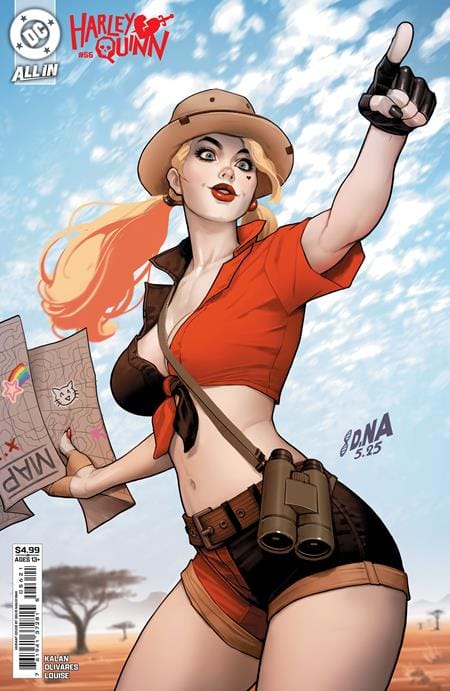DC Comics Comic Books HARLEY QUINN #56 CVR B DAVID NAKAYAMA CARD STOCK VAR 76194137281505621 0925DC0105