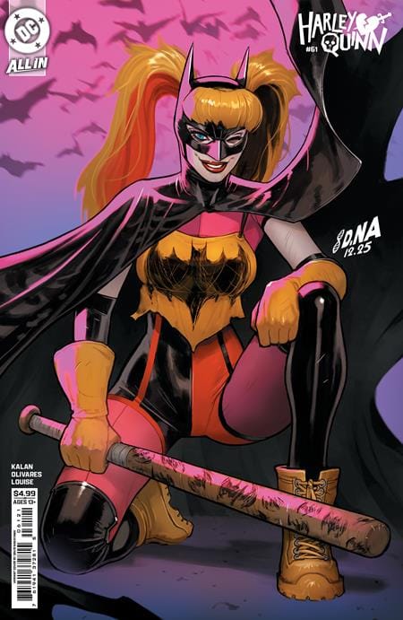 DC Comics Comic Books HARLEY QUINN #61 CVR B DAVID NAKAYAMA CARD STOCK VAR 76194137281506121 0226DC0119