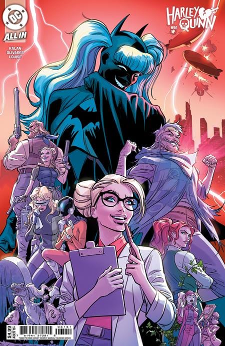 DC Comics Comic Books HARLEY QUINN #61 CVR E MARCIAL TOLEDANO VARGAS THINGS TO COME CARD STOCK VAR 76194137281506151 0226DC0122