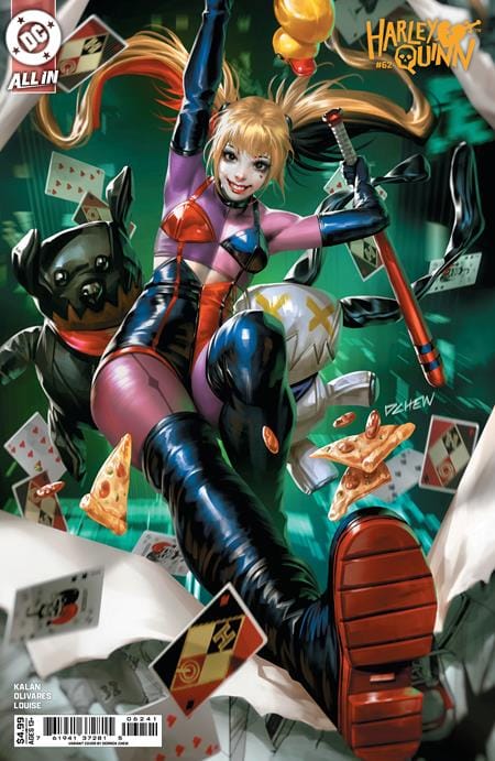 DC Comics Comic Books HARLEY QUINN #62 CVR D DERRICK CHEW CARD STOCK VAR 76194137281506241 0326DC0092