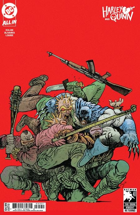DC Comics Comic Books HARLEY QUINN #65 CVR E DANIEL WARREN JOHNSON DARK KNIGHT RETURNS 40TH ANNIVERSARY CARD STOCK VAR (Release Date: 08/26/2026) 76194137281506551 0626DC0104