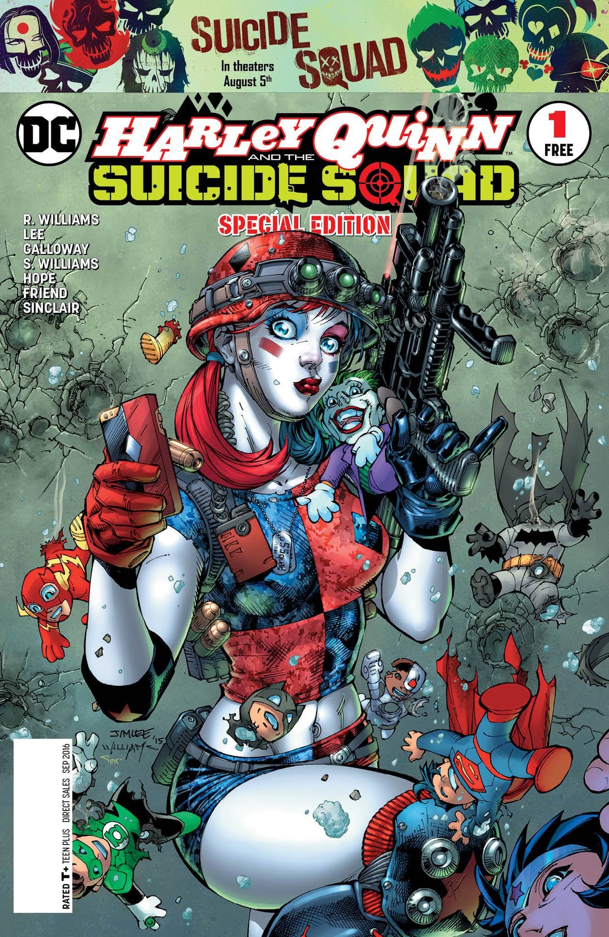 DC Comics Comic Books HARLEY QUINN & THE SUICIDE SQUAD SPECIAL ED #1 76194134844500112