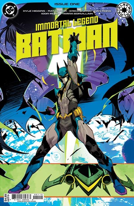 DC Comics Comic Books IMMORTAL LEGEND BATMAN #1 Second Printing 76194138936300112 0825DC8312