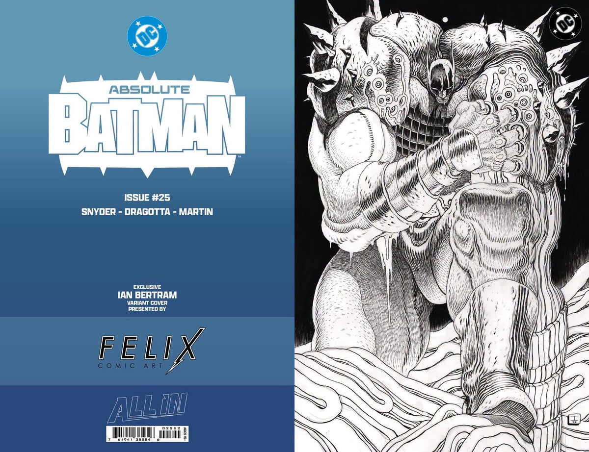 DC Comics Comic Books > Incentives ABSOLUTE BATMAN #25 FELIX COMIC ART IAN BERTRAM FOIL EXCLUSIVE TE-0826DC0066-BERTRAM-FOIL-FELIX