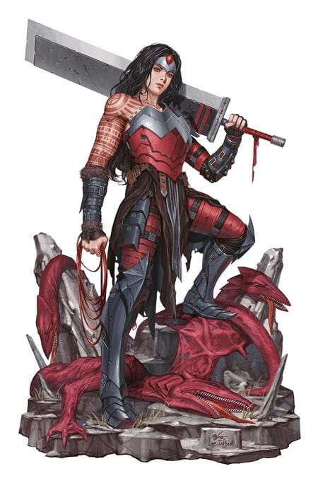 DC Comics Comic Books > Incentives ABSOLUTE WONDER WOMAN #10 CVR D INC 1:25 INHYUK LEE CARD STOCK VAR 76194138586001041 0525DC051