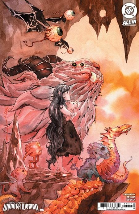 DC Comics Comic Books > Incentives ABSOLUTE WONDER WOMAN #6 CVR F INC 1:25 DUSTIN NGUYEN CARD STOCK VAR 76194138586000641 0125DC034