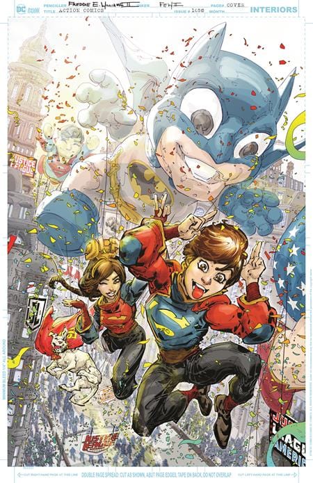 DC Comics Comic Books > Incentives ACTION COMICS #1058 CVR E INC 1:25 FREDDIE E WILLIAMS II CARD STOCK VAR 76194134388405841 0823DC116