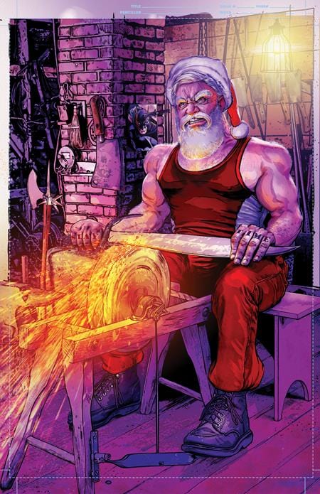 DC Comics Comic Books > Incentives BATMAN SANTA CLAUS SILENT KNIGHT #1 (OF 4) CVR E INC 1:25 TONY SHASTEEN CARD STOCK VAR 76194138248700131 0923DC050