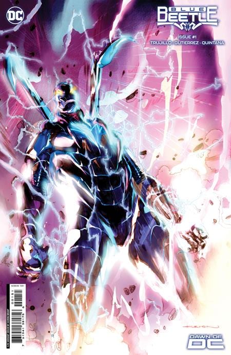 DC Comics Comic Books > Incentives BLUE BEETLE #1 CVR F INC 1:25 EMMANUEL VALTIERRA CARD STOCK VAR 76194138175600151 0723DC110