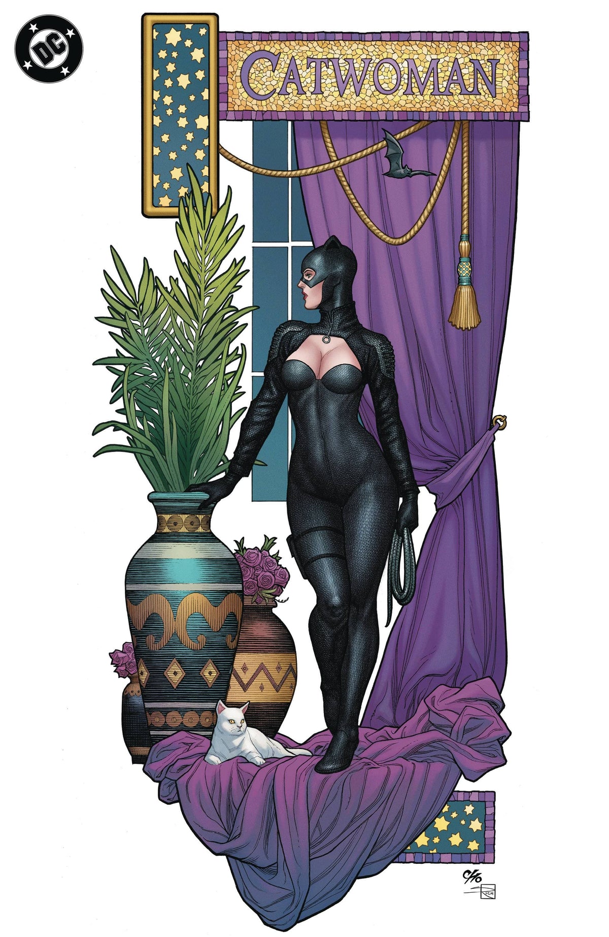 DC Comics Comic Books > Incentives CATWOMAN #73 CVR F INC 1:50 FRANK CHO CARD STOCK VAR 76194135682207351 1224DC093