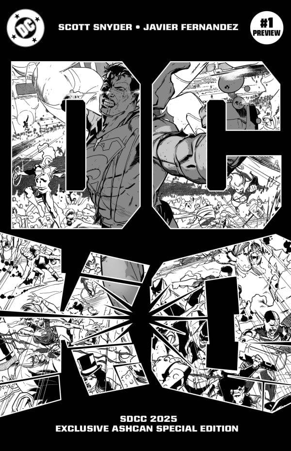 DC Comics Comic Books > Incentives DC K.O. ASHCAN #1 2025 SDCC EXCLUSIVE 0525DC992