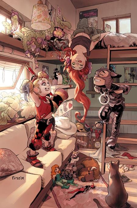 DC Comics Comic Books > Incentives GOTHAM CITY SIRENS #4 (OF 4) CVR F INC 1:25 TIRSO CONS CARD STOCK VAR 76194138434400461 0624DC121