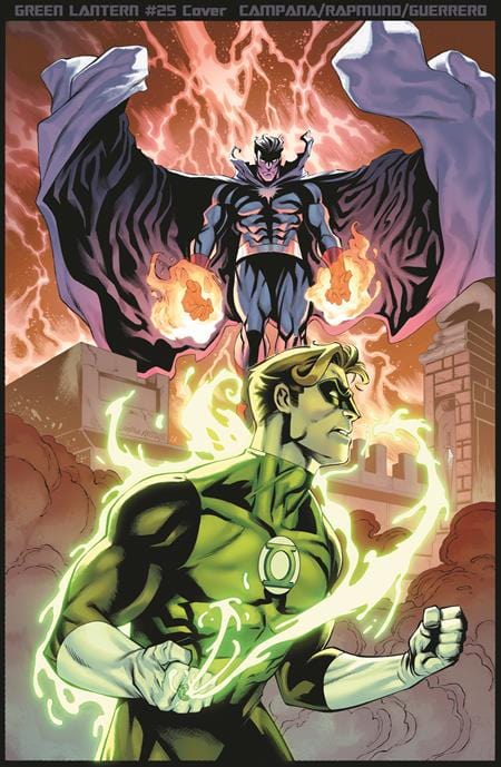 DC Comics Comic Books > Incentives GREEN LANTERN #25 CVR G INC 1:25 CHRIS CAMPANA CARD STOCK VAR 76194138023002541 0525DC153