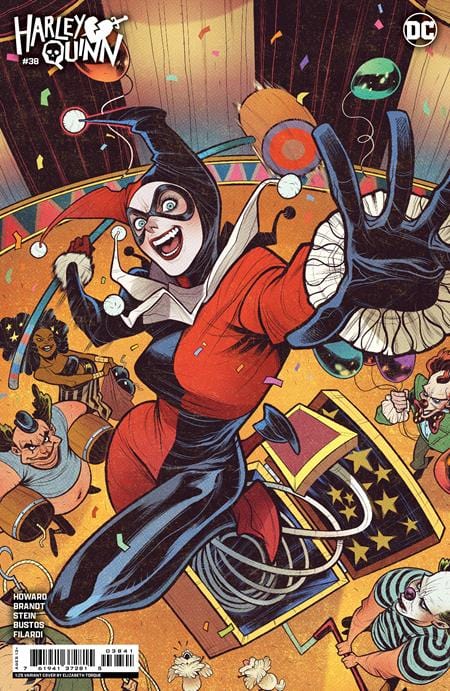 DC Comics Comic Books > Incentives HARLEY QUINN #38 CVR D INC 1:25 ELIZABETH TORQUE CARD STOCK VAR 76194137281503841 0124DC050