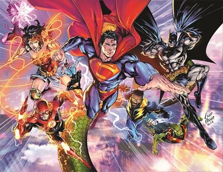 DC Comics Comic Books > Incentives JUSTICE LEAGUE UNLIMITED #4 CVR F INC 1:25 FICO OSSIO WRAPAROUND CARD STOCK VAR 76194138573000451 1224DC006