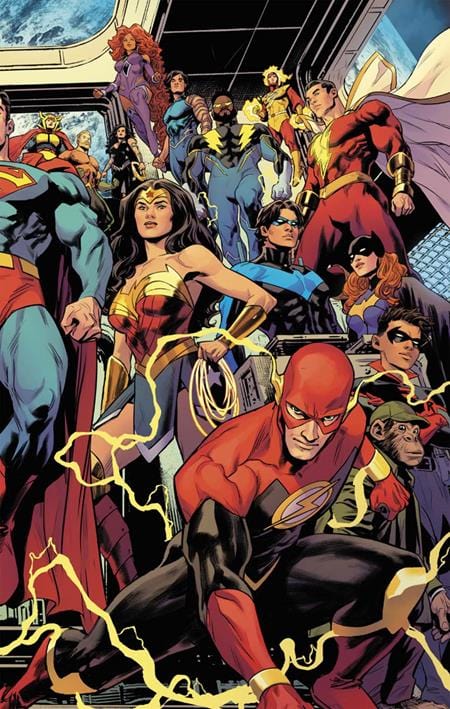 DC Comics Comic Books > Incentives JUSTICE LEAGUE UNLIMITED #8 CVR G INC 1:25 TRAVIS MOORE CARD STOCK VAR (WE ARE YESTERDAY) 76194138573000851 0425DC095