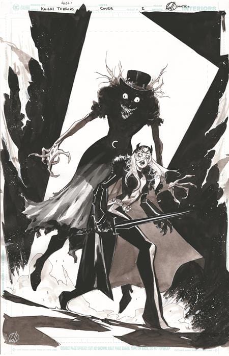 DC Comics Comic Books > Incentives KNIGHT TERRORS ANGEL BREAKER #2 (OF 2) CVR E INC 1:50 MATTEO LOLLI CARD STOCK VAR 76194138152700251 0623DC107
