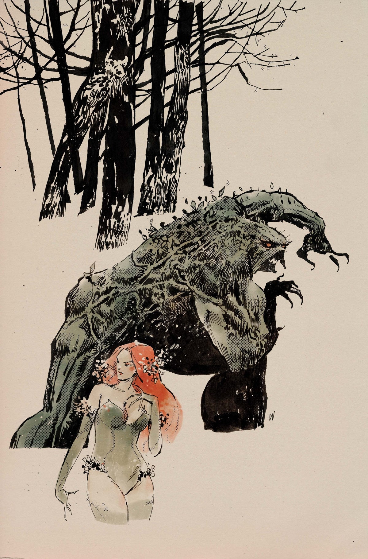 DC Comics Comic Books > Incentives POISON IVY SWAMP THING FERAL TREES #1 (ONE SHOT) CVR D INC 1:25 ASHLEY WOOD CARD STOCK VAR 76194138328600141 0824DC183