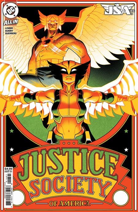 DC Comics Comic Books JSA #16 CVR B MATT TAYLOR CARD STOCK VAR 76194138522801621 1225DC0166