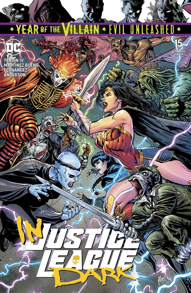 DC Comics Comic Books JUSTICE LEAGUE DARK #15 YOTV 76194135725601511