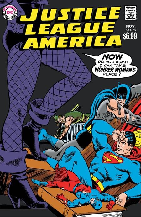 DC Comics Comic Books JUSTICE LEAGUE OF AMERICA #75 FACSIMILE EDITION CVR C CARMINE INFANTINO FOIL VAR 76194139508100131 0326DC0192