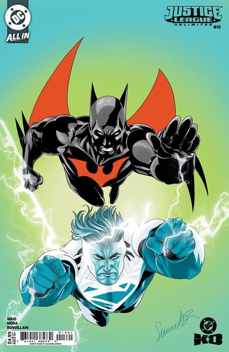 DC Comics Comic Books JUSTICE LEAGUE UNLIMITED #13 CVR E SALVADOR LARROCA CARD STOCK VAR (DC K.O.) 76194138573001361 0925DC0046