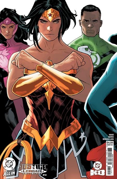 DC Comics Comic Books JUSTICE LEAGUE UNLIMITED #14 CVR C JEFF SPOKES CARD STOCK VAR (DC K.O.) 76194138573001441 1025DC0047