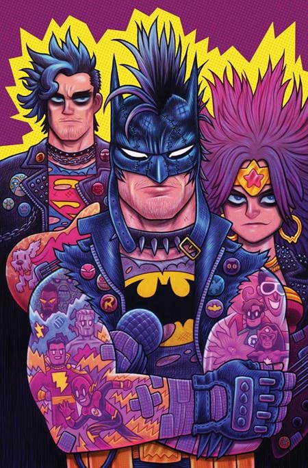 DC Comics Comic Books JUSTICE LEAGUE UNLIMITED #15 CVR G DAN HIPP PUNK ROCK CARD STOCK VAR (DC K.O.) 76194138573001561 1125DC0033