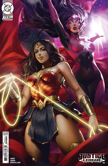 DC Comics Comic Books JUSTICE LEAGUE UNLIMITED #2 CVR E DERRICK CHEW CARD STOCK VAR 76194138573000241 1024DC005