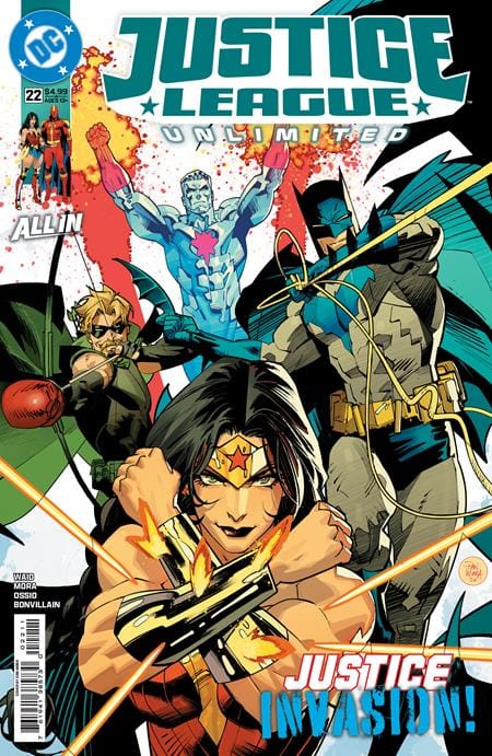 DC Comics Comic Books JUSTICE LEAGUE UNLIMITED #22 CVR A DAN MORA (Release Date: 08/26/2026) 76194138573002211 0626DC0129