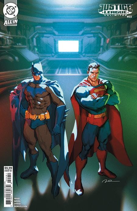 DC Comics Comic Books JUSTICE LEAGUE UNLIMITED #22 CVR E GERALD PAREL CARD STOCK VAR (Release Date: 08/26/2026) 76194138573002251 0626DC0133