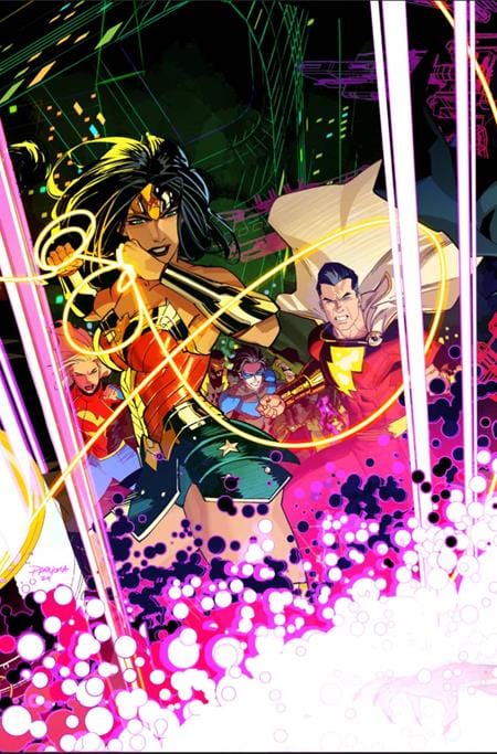 DC Comics Comic Books JUSTICE LEAGUE UNLIMITED #6 CVR A DAN MORA CONNECTING (WE ARE YESTERDAY) 76194138573000611 0225DC071