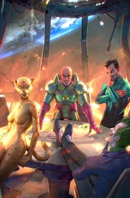 DC Comics Comic Books JUSTICE LEAGUE UNLIMITED #8 CVR C TIAGO DA SILVA CARD STOCK VAR (WE ARE YESTERDAY) 76194138573000831 0425DC091